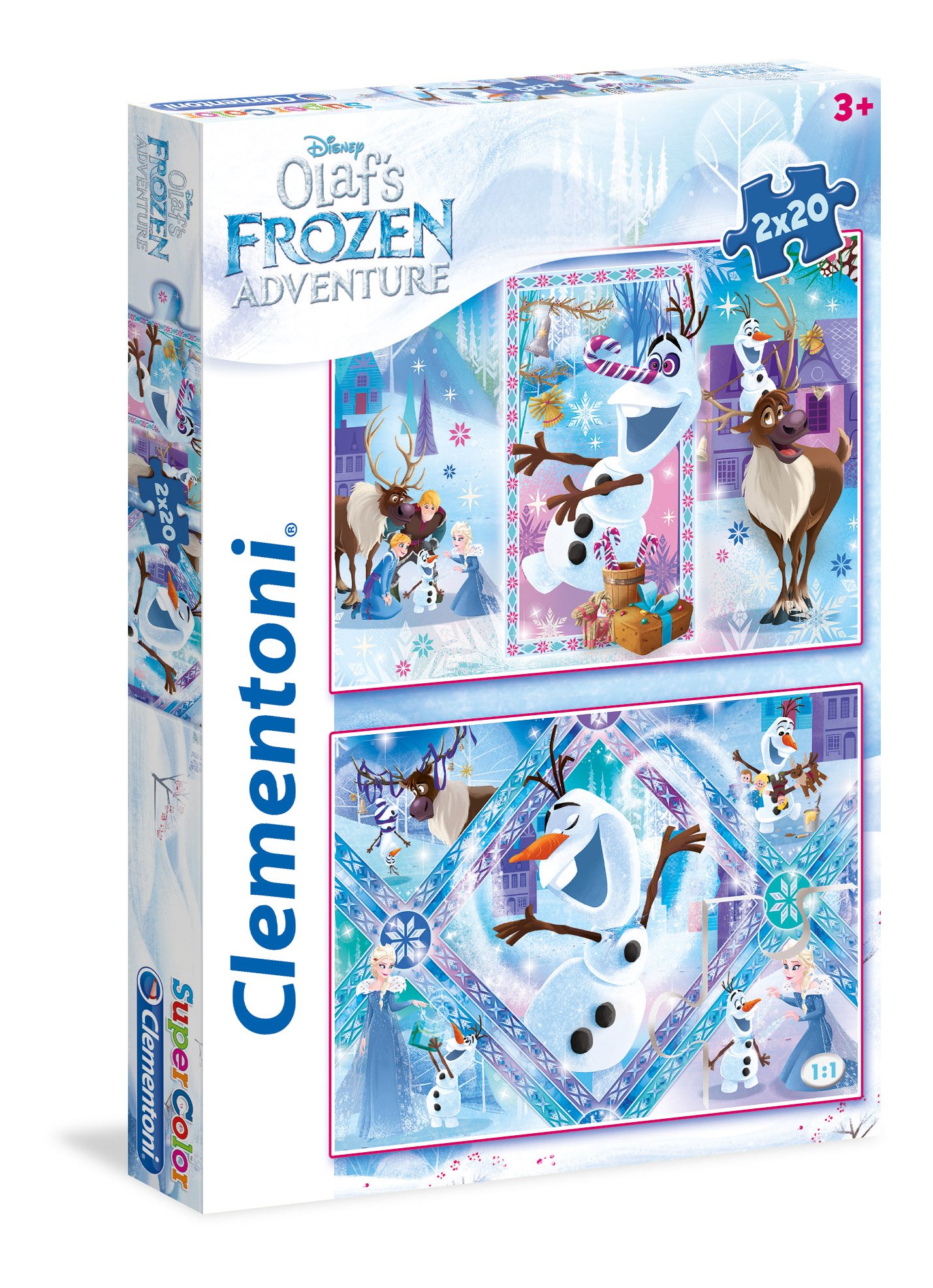 Clementoni PUZZLE 2X20 PZ - OLAFS FROZEN