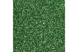 DecoPac Sanding Sugar, Green Edible Sugar Sprinkles for Sugar Cookies
