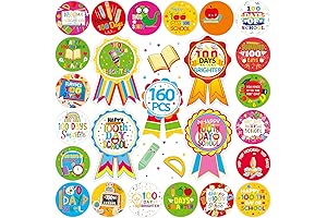 Joy Bang 100 Days of School Stickers for Kids