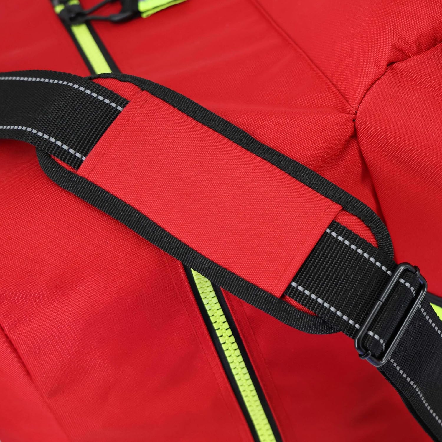 Lightning X Firefighter Premium 3XL Step-In Turnout Gear Bag - Red w/NO LOGO (Customizable)