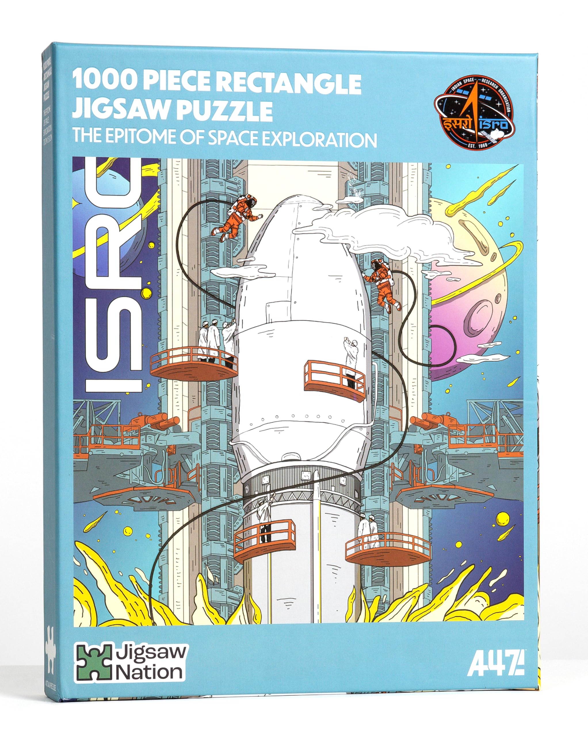 Jigsaw Nation 1000 Pieces The Epitome of Space Exploration Tinkle Jigsaw Puzzle Fun Mind Games & Challenging Activity for Kids & Adults, Games for Realistic Illustration for Age 6 Years Old and Above (B0CLDWM5LK) Amazon Price History, Amazon Price Tracker
