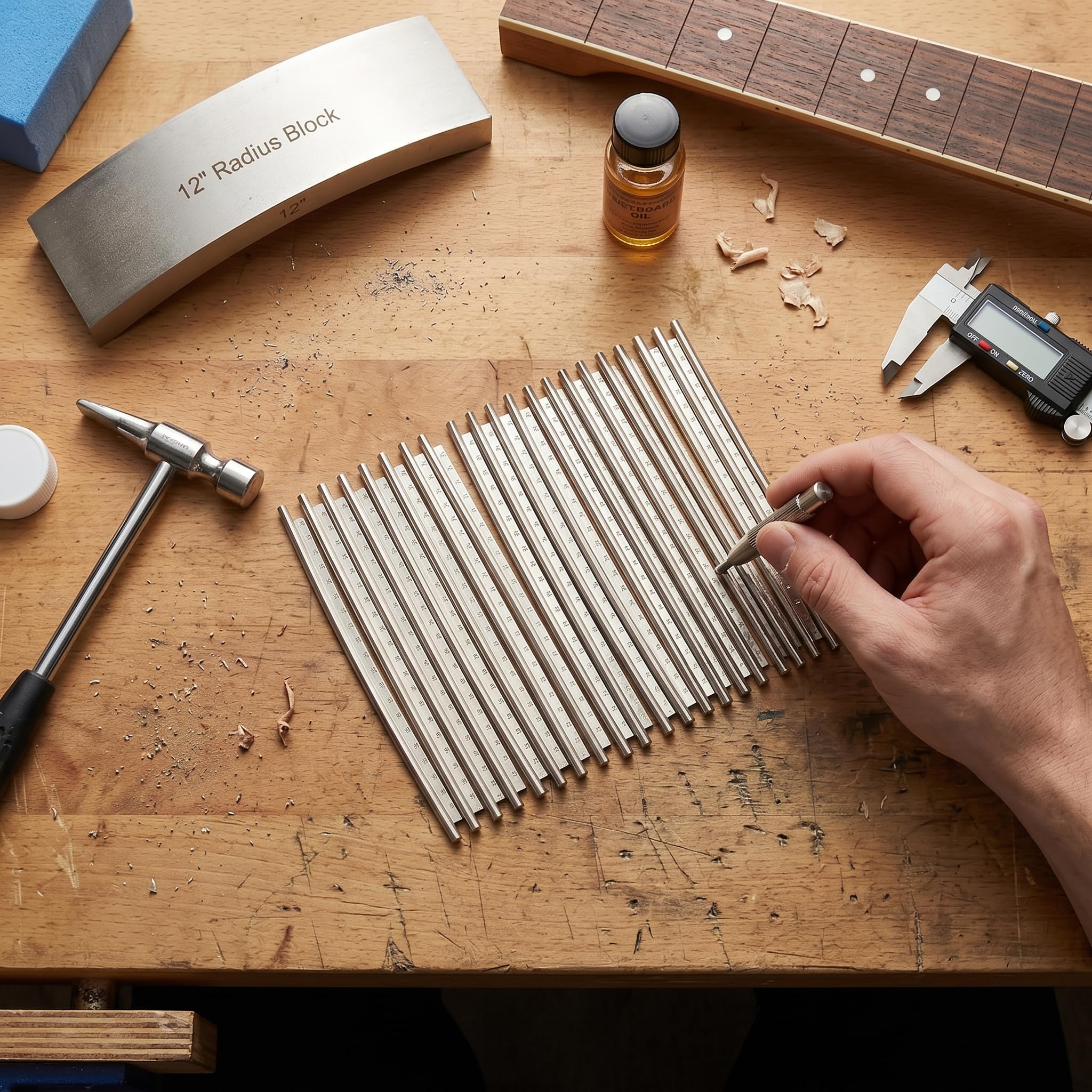 2,7 mm Drut progowy gitarowy, 24 sztuki, zestaw drutów gitarowych ze stali nierdzewnej do akcesoriów zamiennych/Gibson,Ogólne akcesoria do gitary