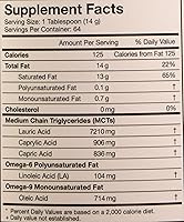 Vista 4 de Viva Labs Aceite de coco virgen extra orgánico, 32 onzas (paquete de 2)