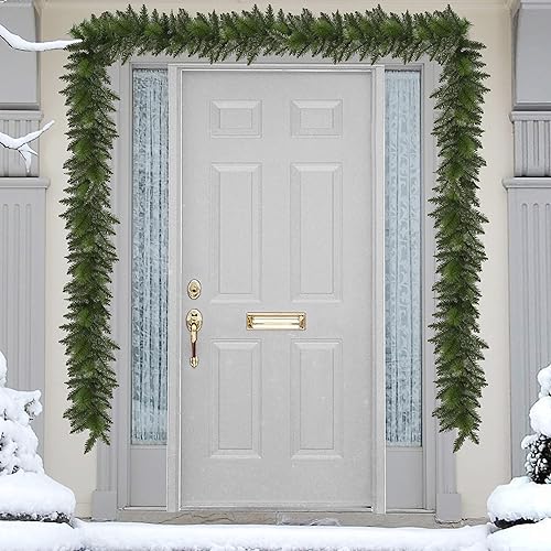Miniatura 3 de Puleo International 20 pies x 10 pulgadas en guirnalda de abeto 380 puntas