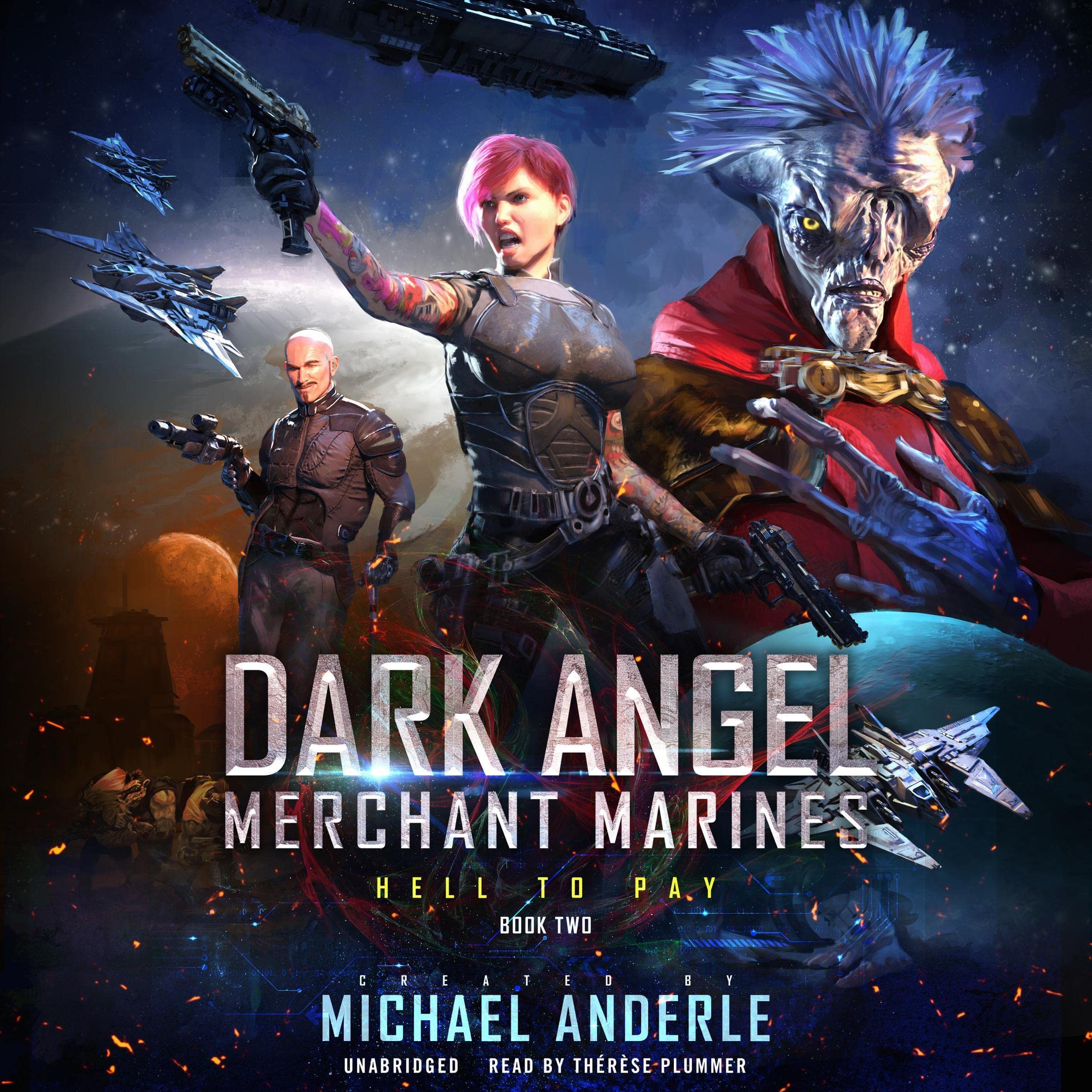 Cover art for Hell to Pay: The Dark Angel Merchant Marines Series, Book 2