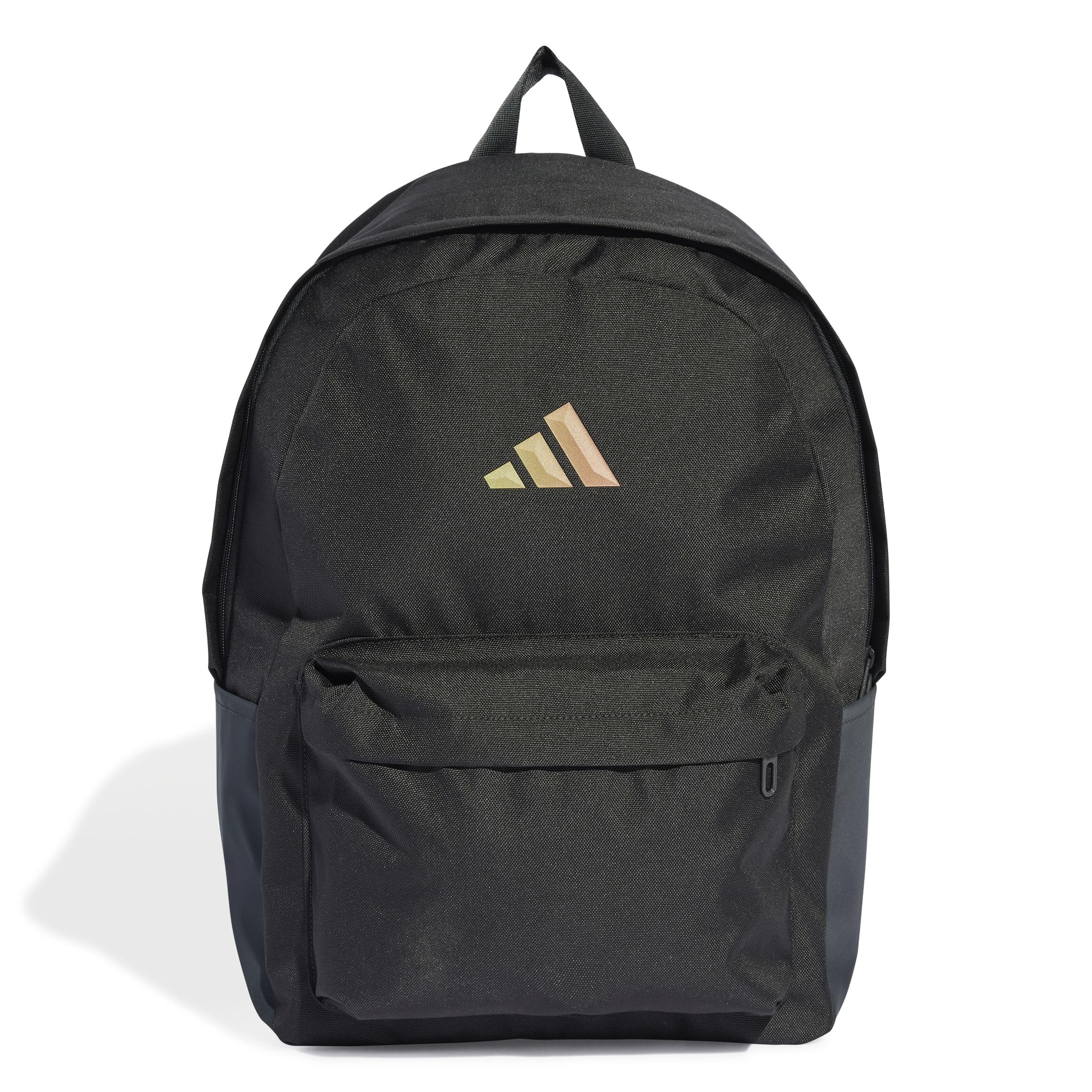 adidas Unisex ESSENTIALS 3BARS IR LOGO BACKPACK, carbon, One size