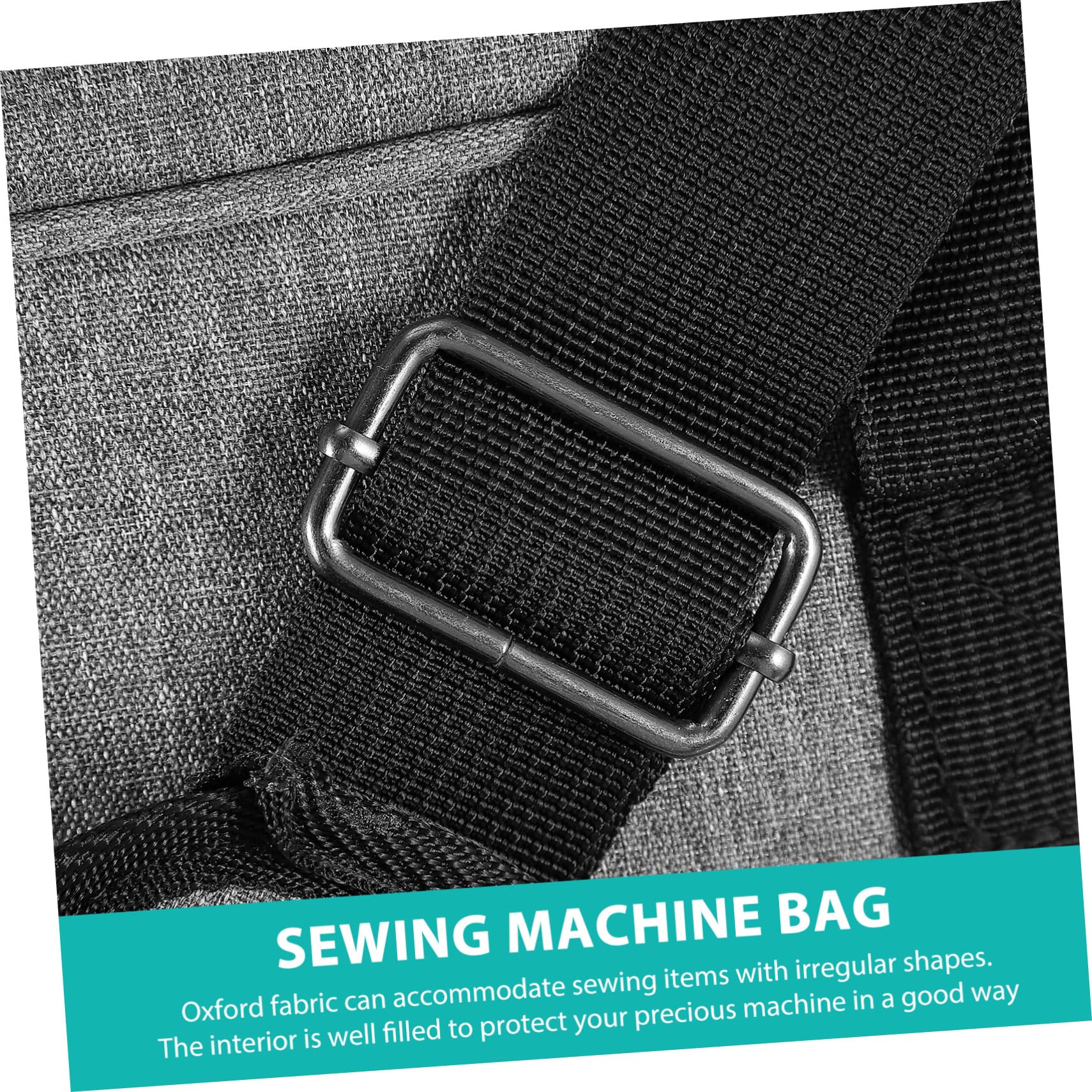 Sewroro Sac De Rangement pour Machine à Coudre Oxford Étui De Voyage Portable avec Poignée pour Ranger Outils De Couture Et Accessoires