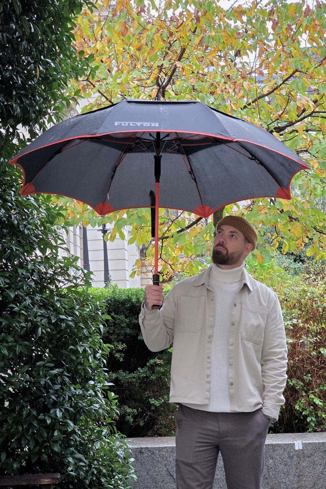 Fulton Titan 1 Parapluie de golf Noir, Noir, Taille unique, Classique