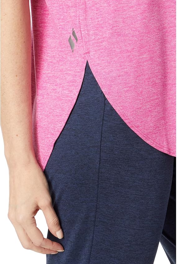 Skechers Womens Go Dri Swift Moisture Wicking Active Tunic Tee