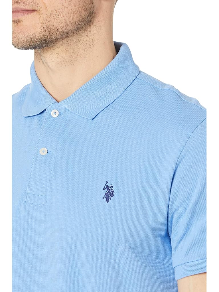 U.S. POLO ASSN. Solid Cotton Pique Polo with Small Pony