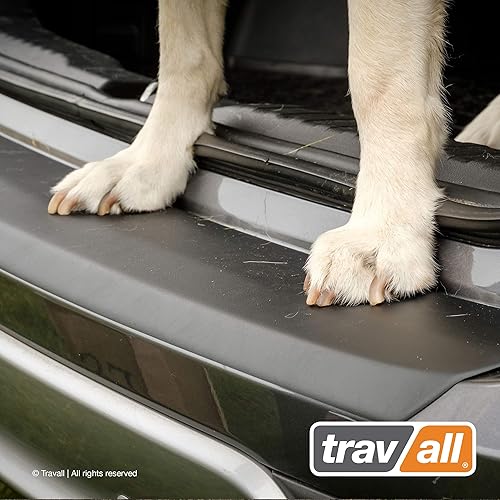 Miniatura 3 de Travall Protector compatible con Honda Civic (2015-actual) TBP1122P - Protector de parachoques trasero de plástico liso