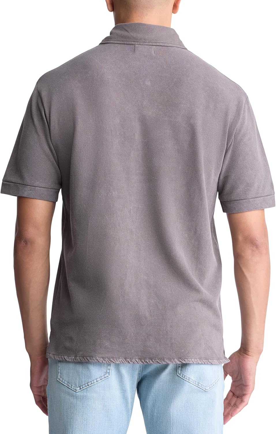 Buffalo David Bitton Mens Short Sleeve Light Weight Pique Polo - Image 3