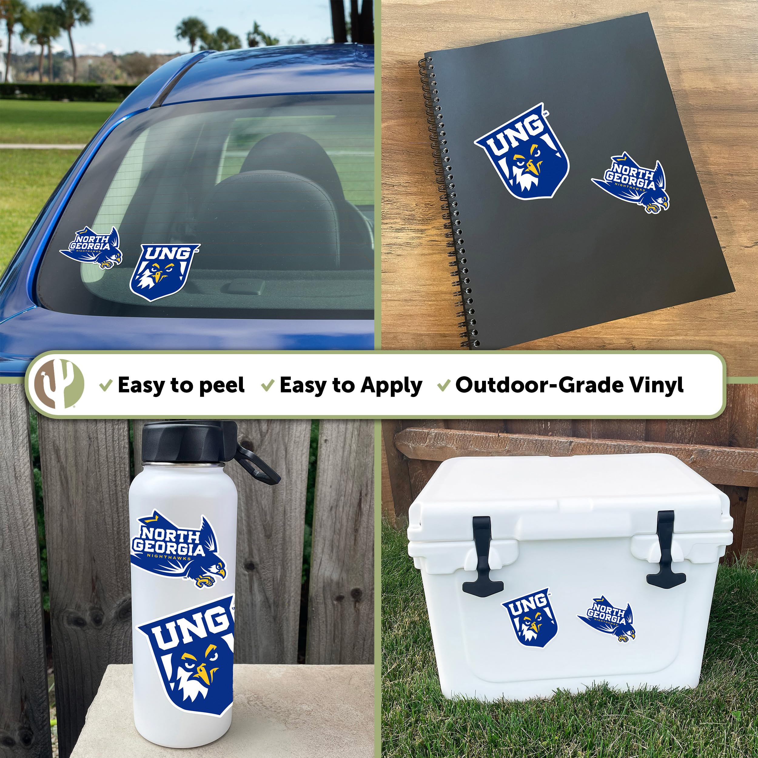 UNCW Seahawks Sticker Decal - Officially Licensed University Of North Carolina Wilmington Vinyl Logo (8 Inch) - View #10