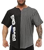 Men's Oversize T-Shirt, Cotton Fabric, Active Wear Short Sleeve Top