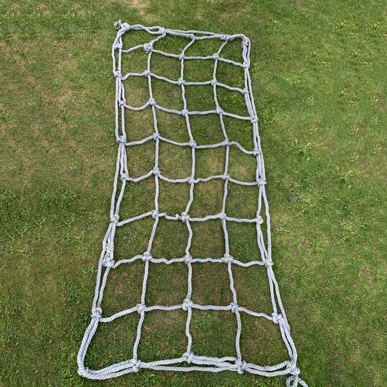 Rete da arrampicata per interni ed esterni, 1 x 8 m, rete di sicurezza per bambini e animali domestici, protezione per ringhiere e uso decorativo, accessorio durevole e versatile per arrampicata