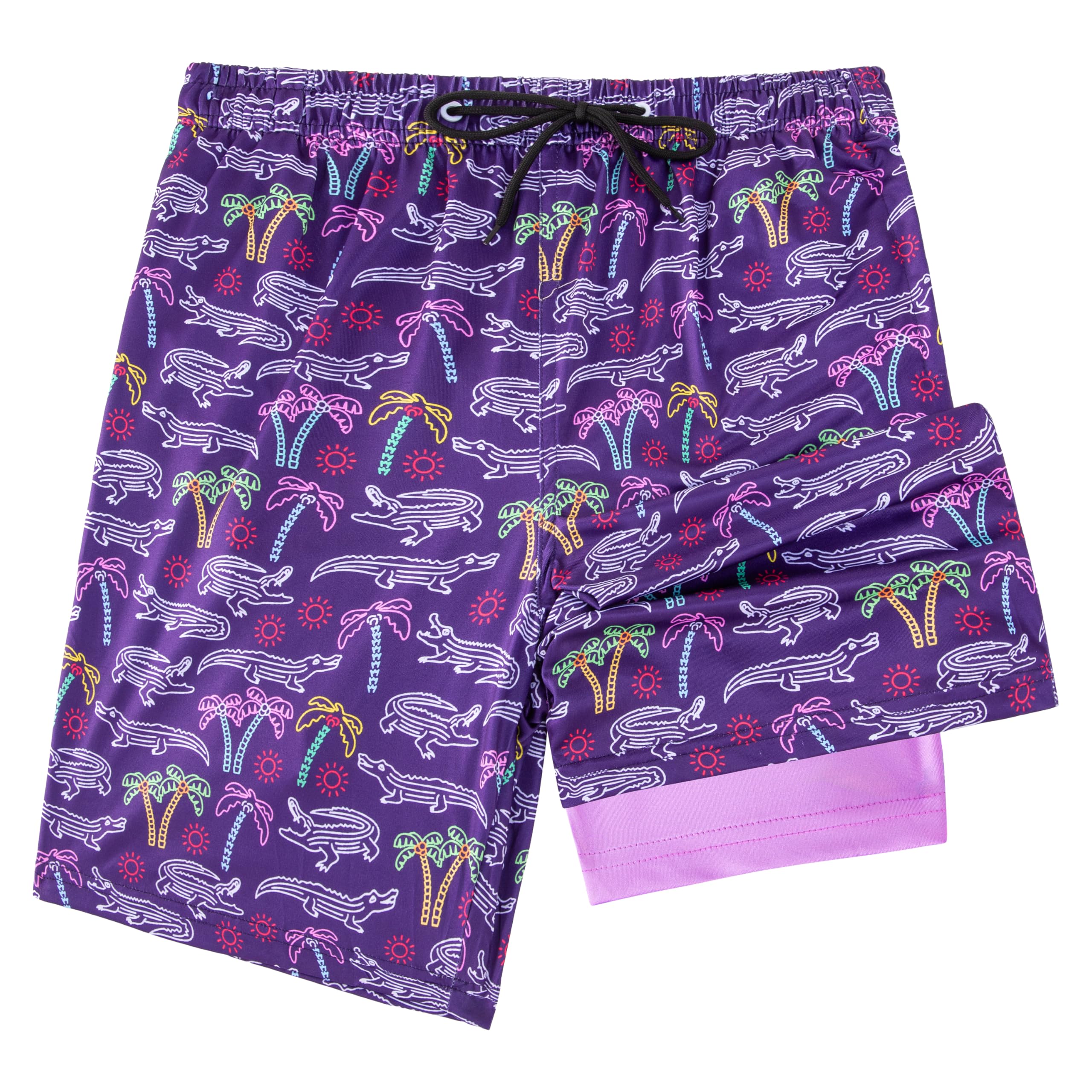 Short de bain garçon extensible et doublé pour éviter les brûlures du sable - 8