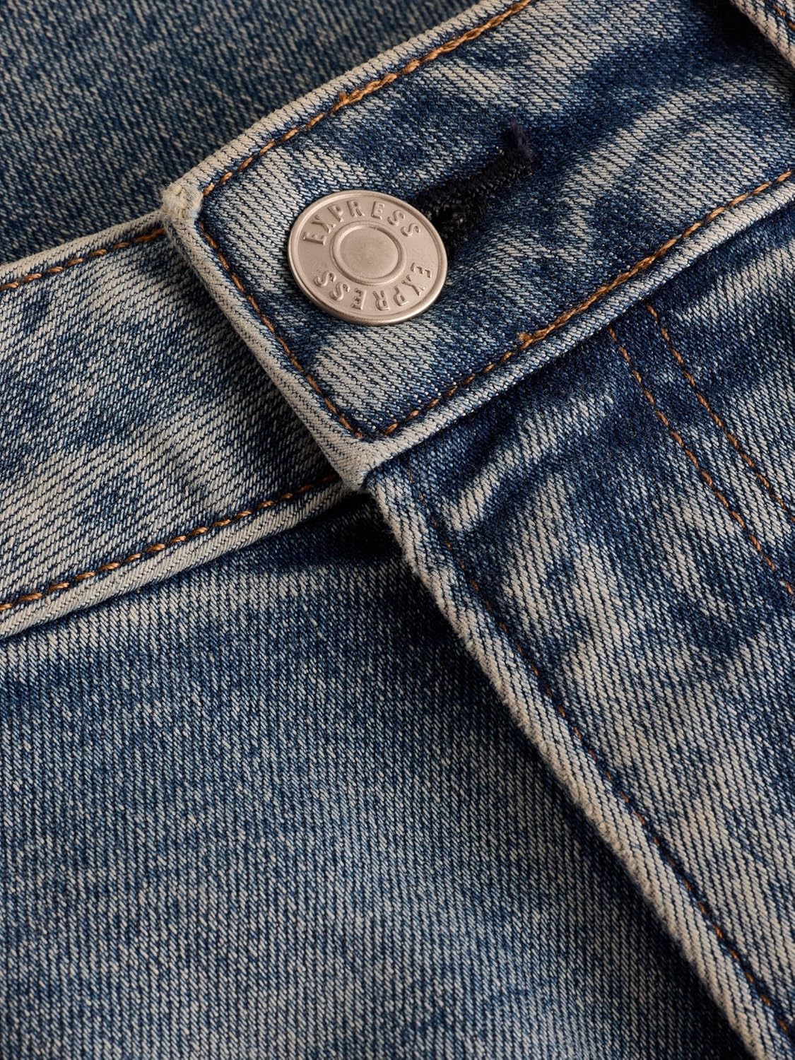 EXPRESS Men’s Slim Stretch Jeans – Tailored Fit Denim, Medium Wash - Image 6