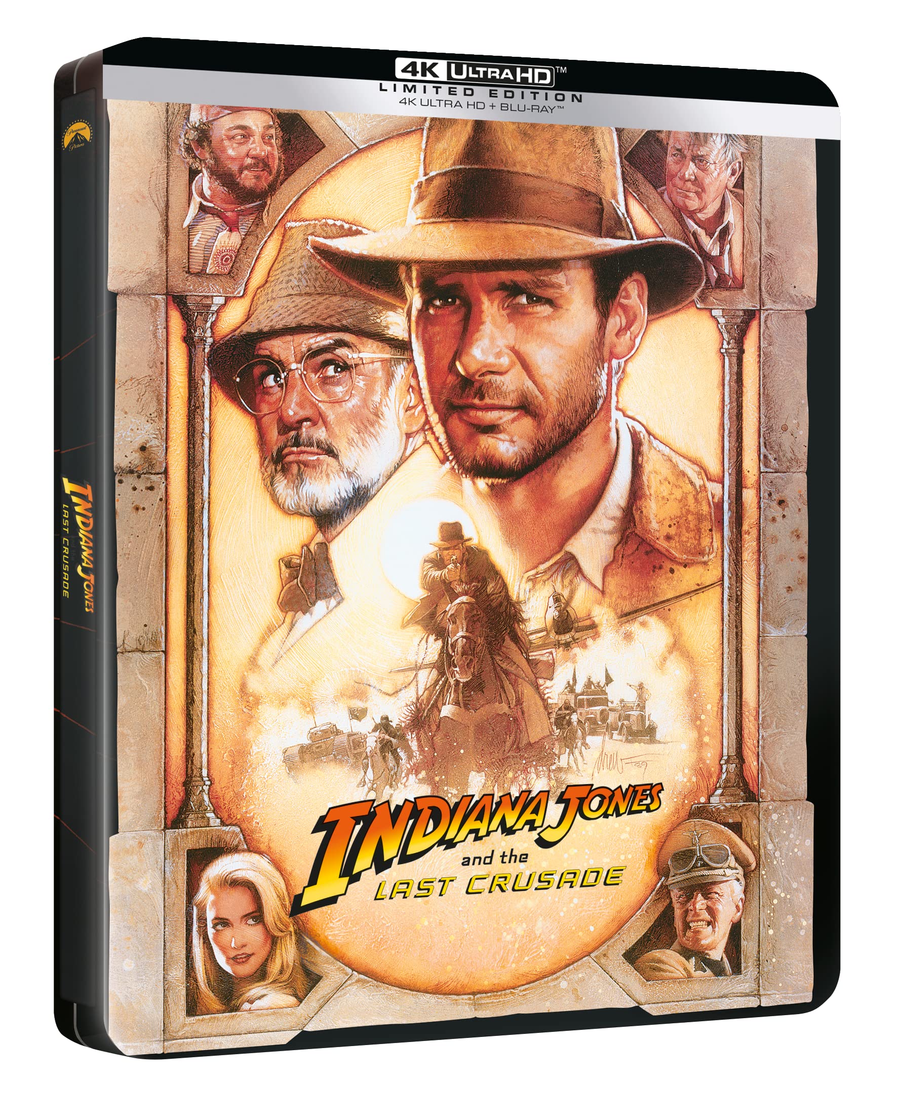 Indiana Jones E L'Ultima Crociata (Steelbook 4K UHD + Blu-ray)