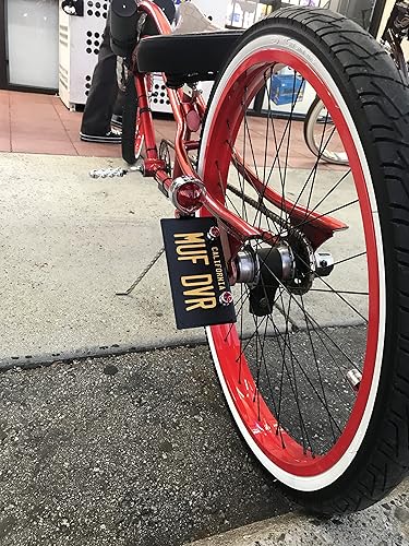 Miniatura 7 de Mini placa de matrícula personalizada de California, tamaño 3 x 6 pulgadas, de aluminio (pulgadas), añade tu nombre, texto o números. Gran tamaño