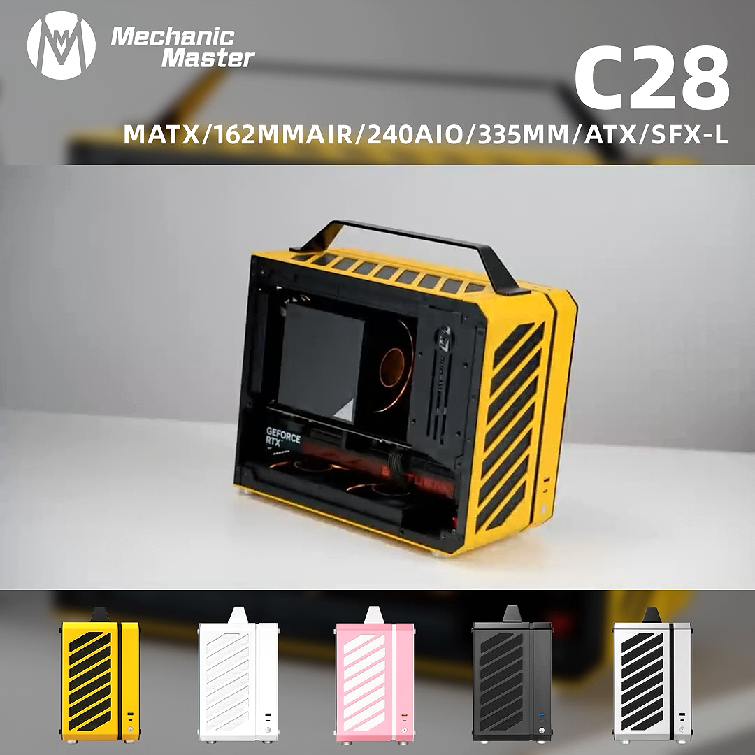 Amazon.com: Mechanic Master Cool Cube Series C28 Matx/Itx Case