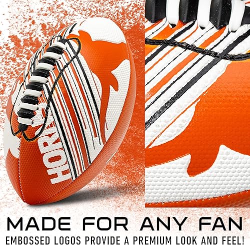 Miniatura 10 de Franklin Sports NCAA Football - Mini fútbol juvenil - Fútbol de 8.5 pulgadas, textura de fácil agarre, perfecto para niños