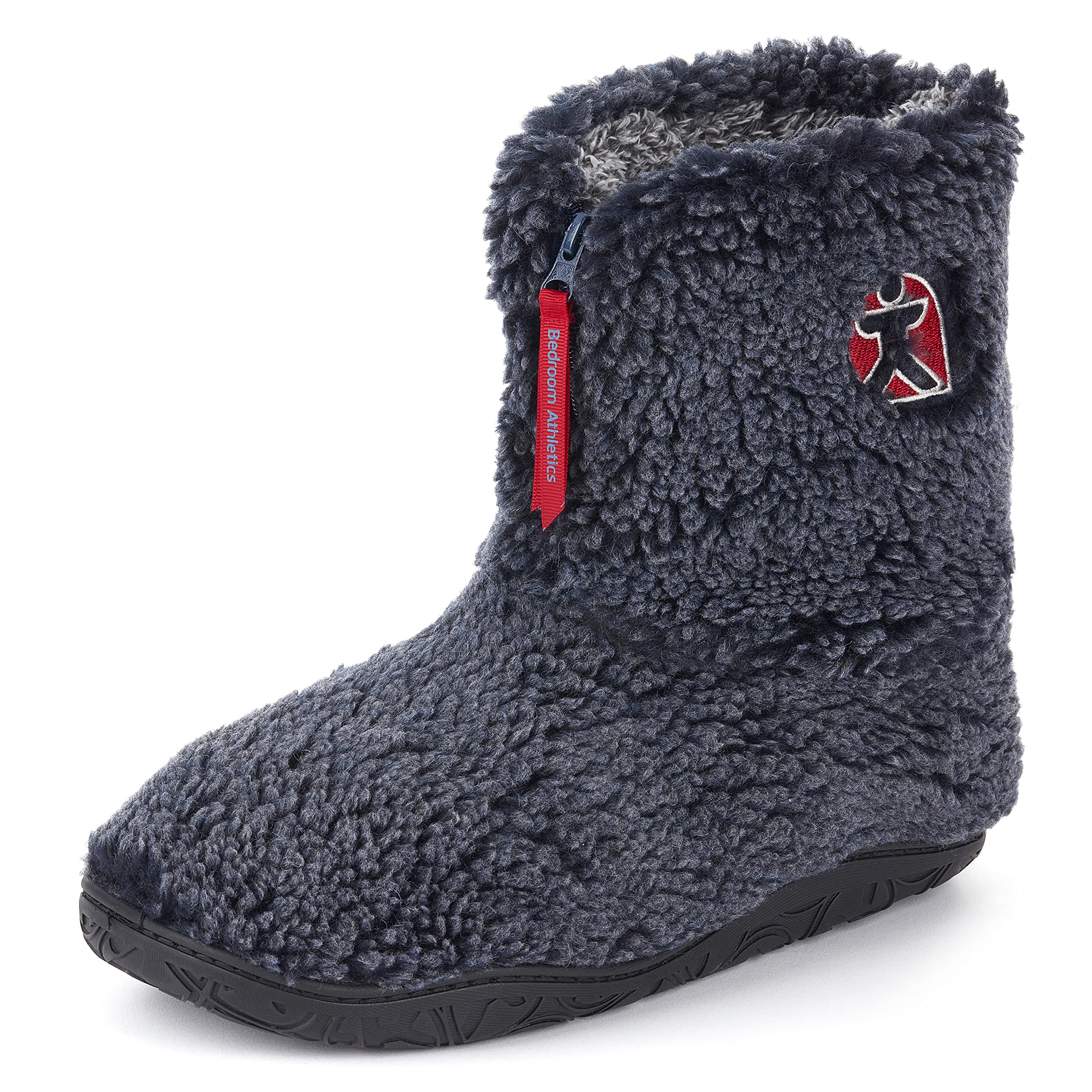 Men's Gosling Snow Tipped Sherpa Slipper Boots - Washed Peacoat Navy - US 10/11