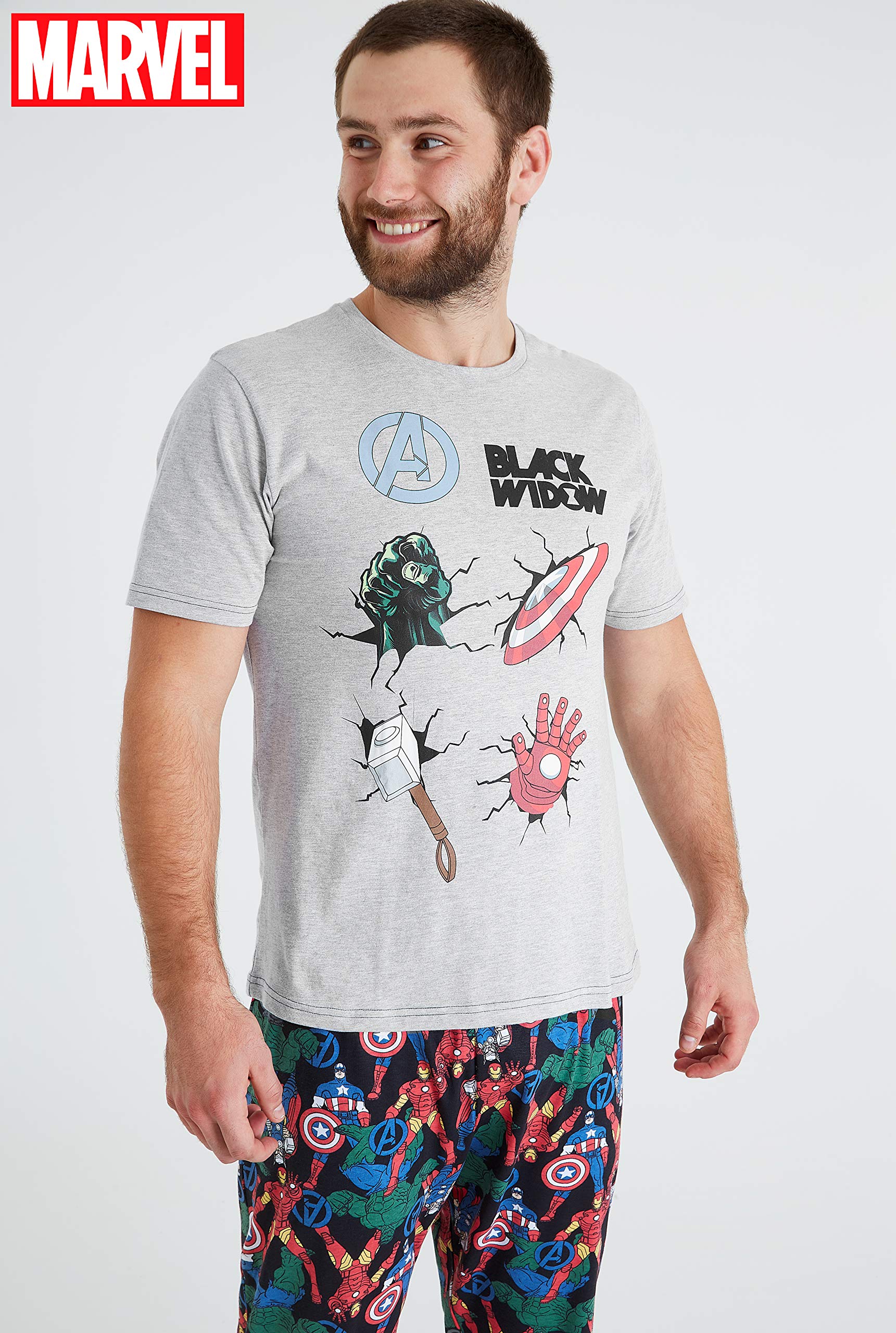 Avengers Superhero Tshirt | Mens Pyjama 
