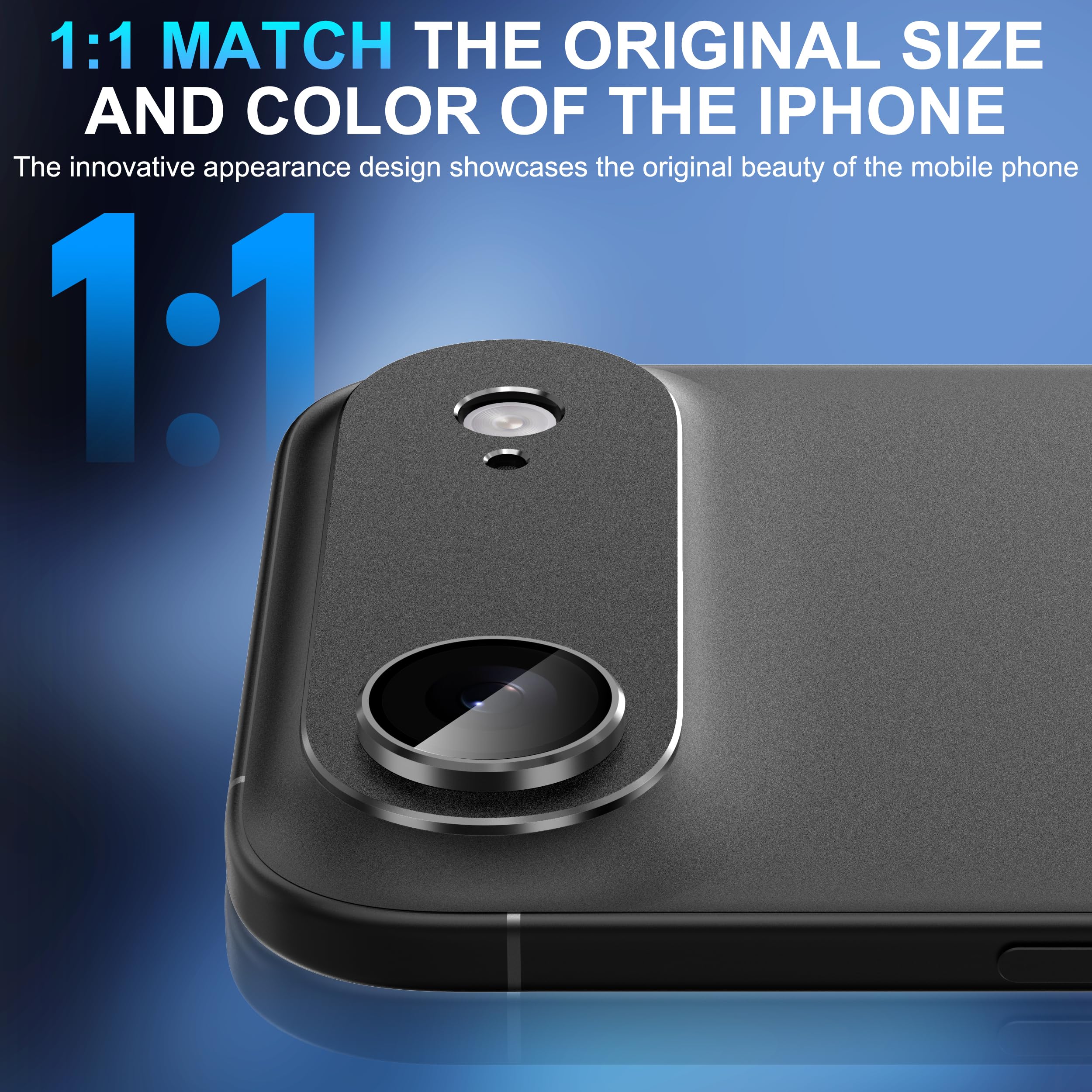 Produktbild von Diruite Kamera Linse Schutzfolie Für IPhone 17 Air Kameraschutz,9H