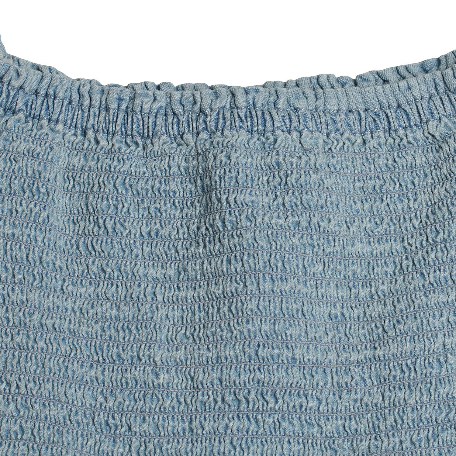 GAP Camicetta in Denim a Maniche Corte 601107 per Ragazze