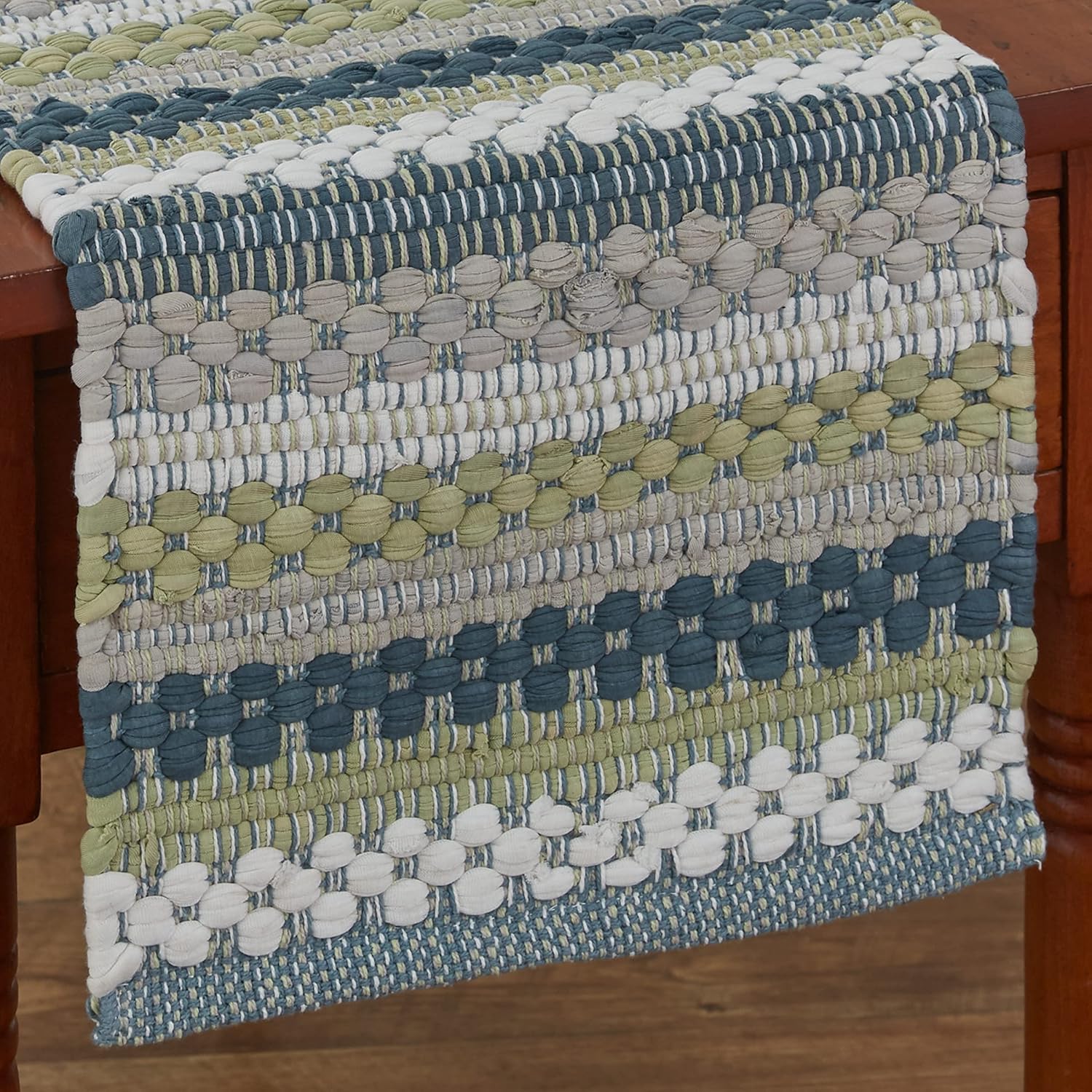 Park Designs Dew Drop Chindi Table Runner - 36" L