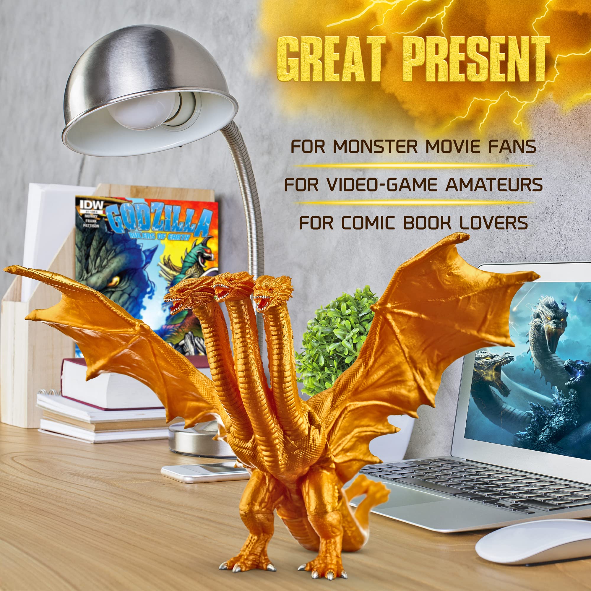 Godzilla: King of The Monsters King Ghidorah – Articulated