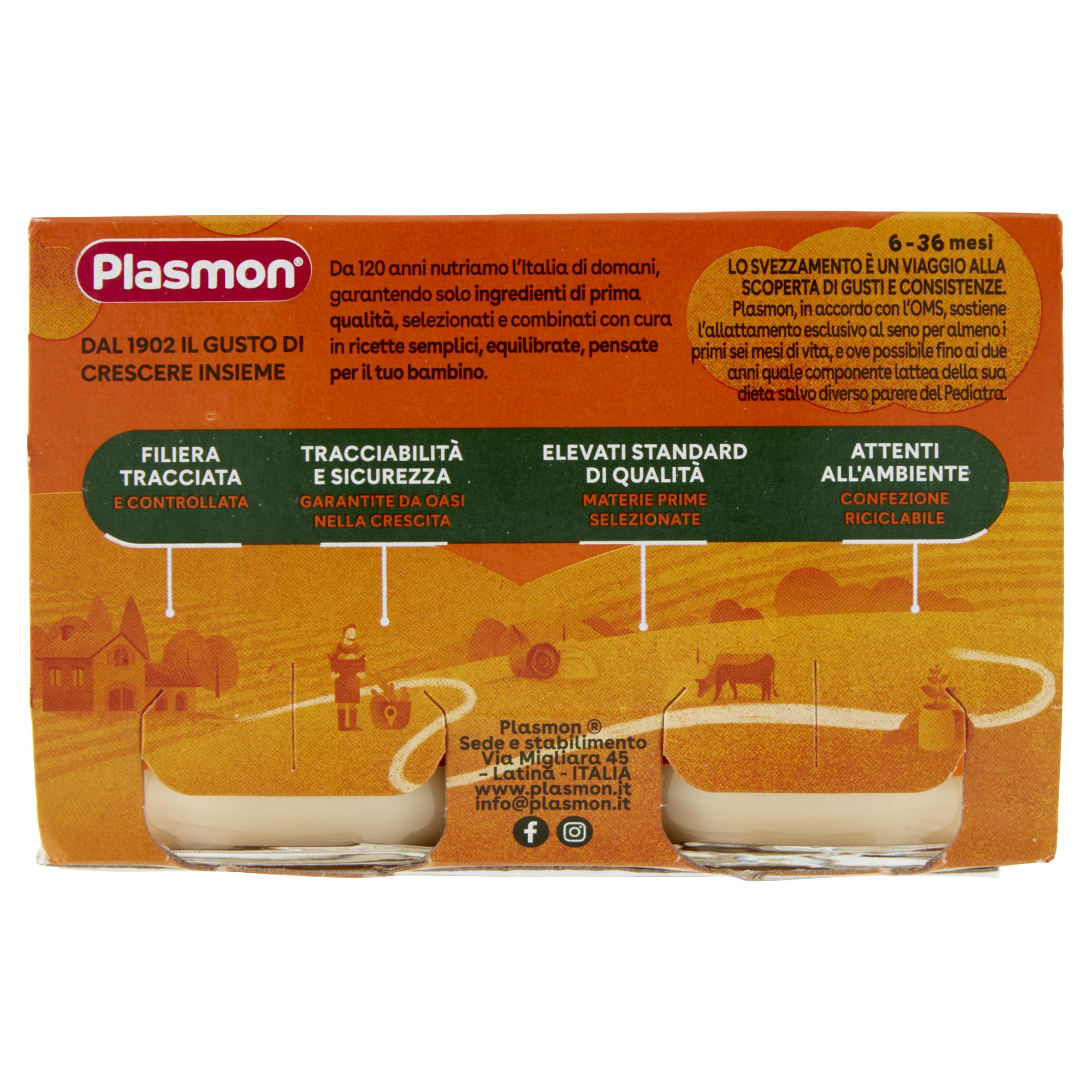 Plasmon Pera e Yogurt 24x120g