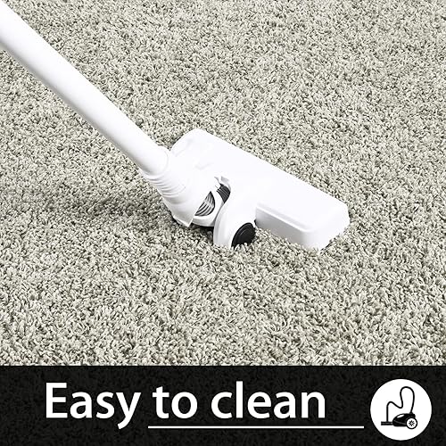 Miniatura 5 de GlowSol Alfombras suaves para dormitorio, alfombra gruesa de lujo, no desprende pelusa, esponjosa, alfombra mullida para sala de estar, alfombra