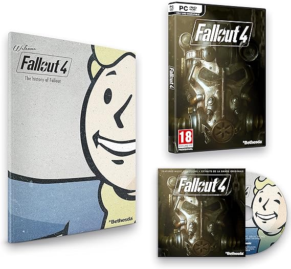 Fallout 4 with Franchise Book and Soundtrack (Exclusive to Amazon.co.uk ...