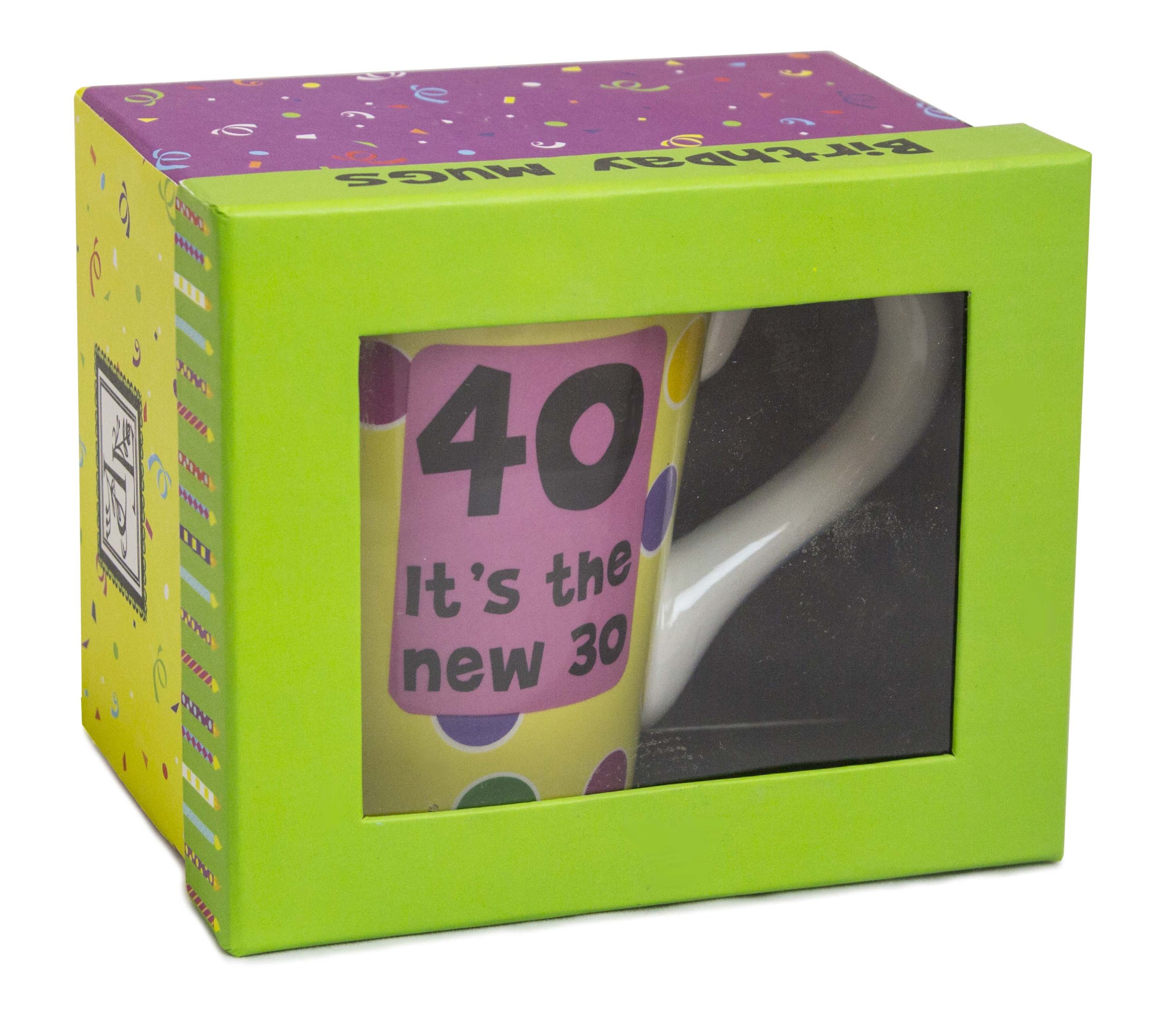 Tumbleweed Pottery 40th Birthday Mug