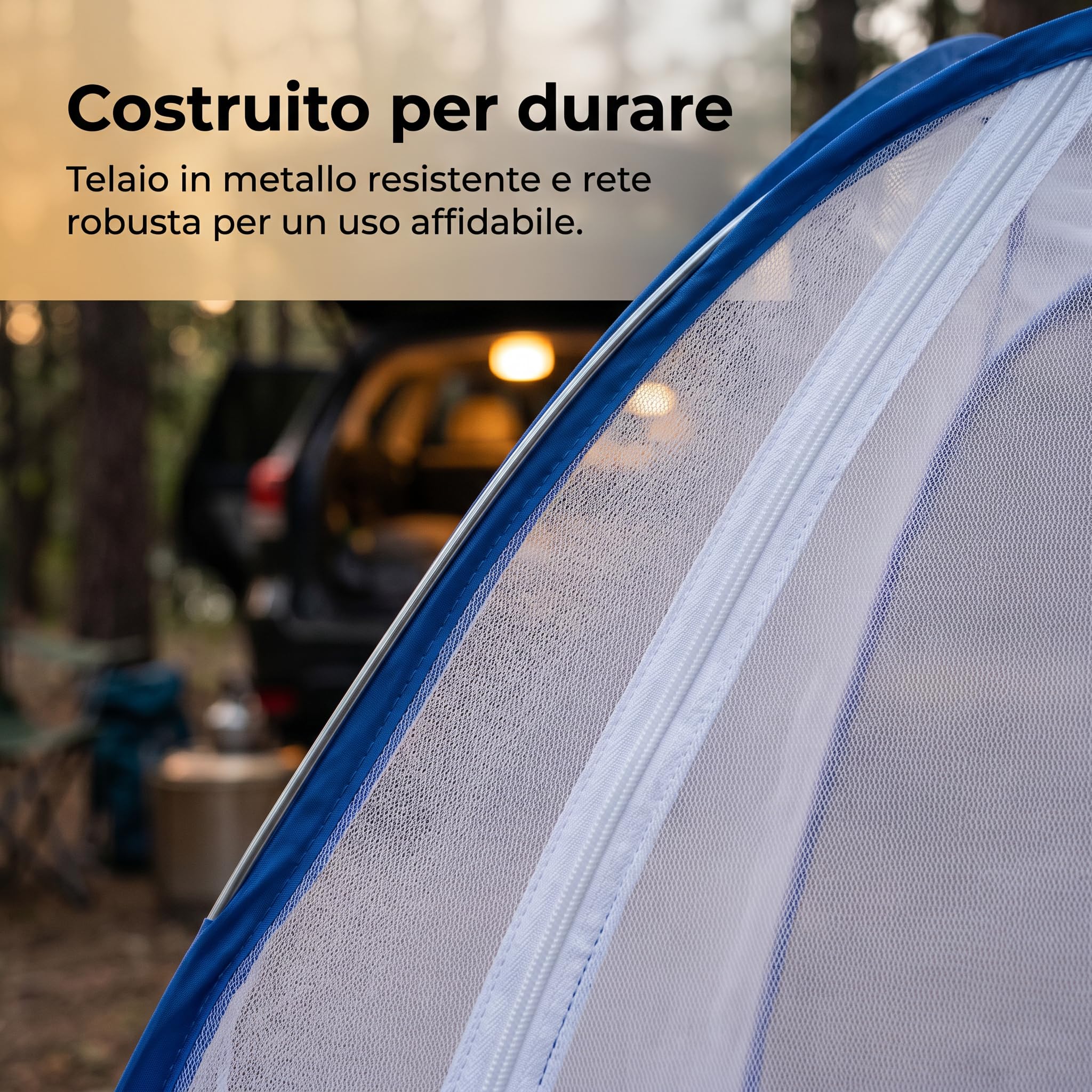 Zanzariera auto per SUV - Rete anti-insetti per portellone posteriore - parasole per auto