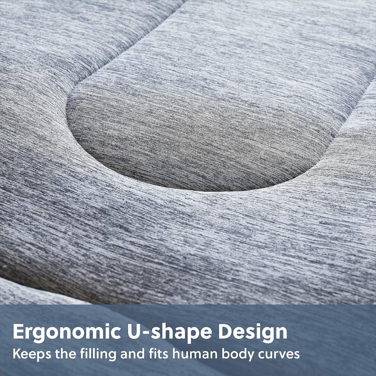 Rеvіеw Prоduсt Bedsure King Size Comforter Set - Warm King Comforter, 3 Pieces All Season Reversible King Bed Comforter, Dual Side Warm Cooling King Size Cooling Comforter with 2 Pillow Shams (Grey, 102x90'') Rеvіеw Prоduсt Bedsure King Size Comforter Set - Warm King Comforter, 3 Pieces All Season Reversible King Bed Comforter, Dual Side Warm Cooling King Size Cooling Comforter with 2 Pillow Shams (Grey, 102x90'')