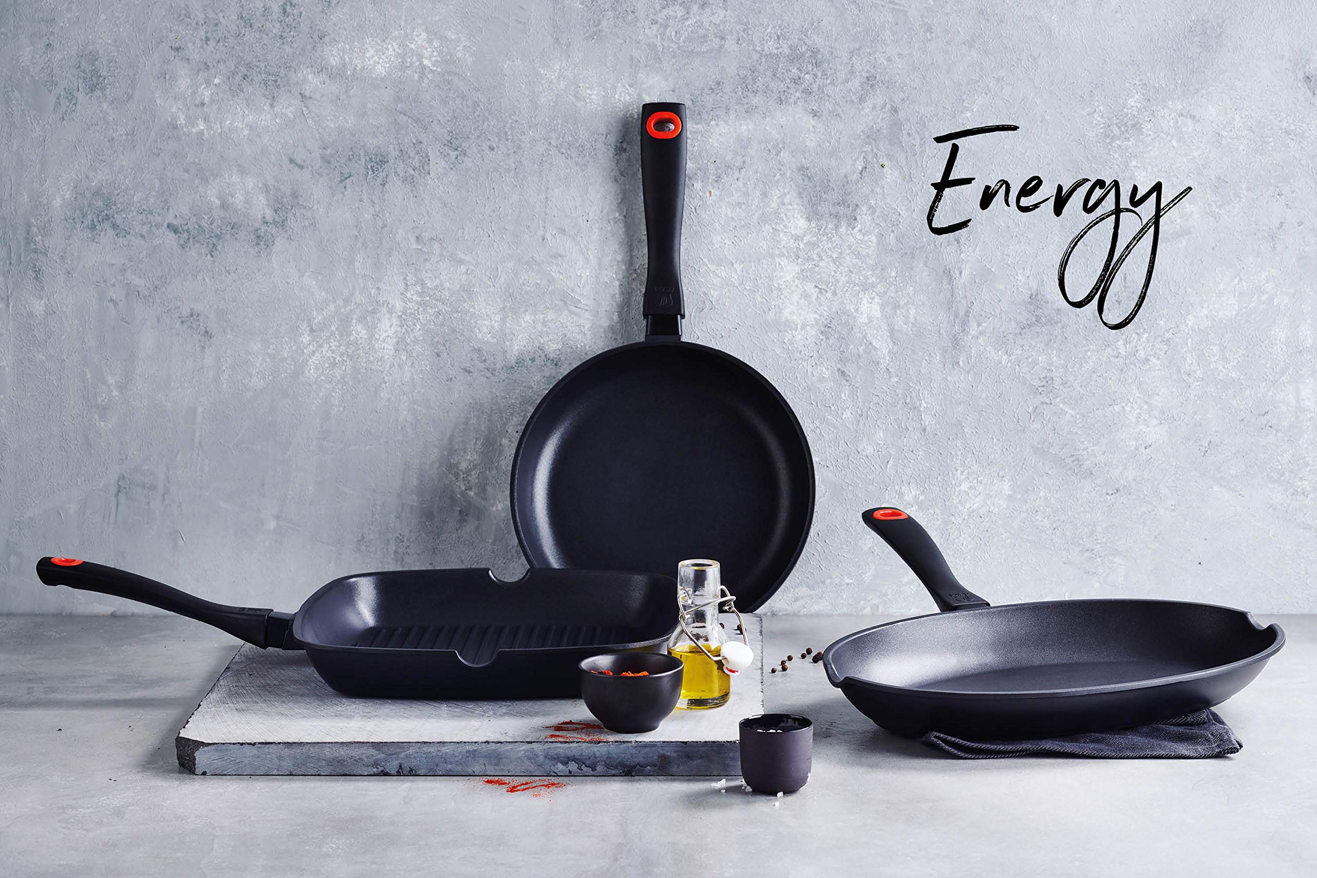 Beka 13527344 Energy - Padella per Pesce Antiaderente, 34 x 23 cm