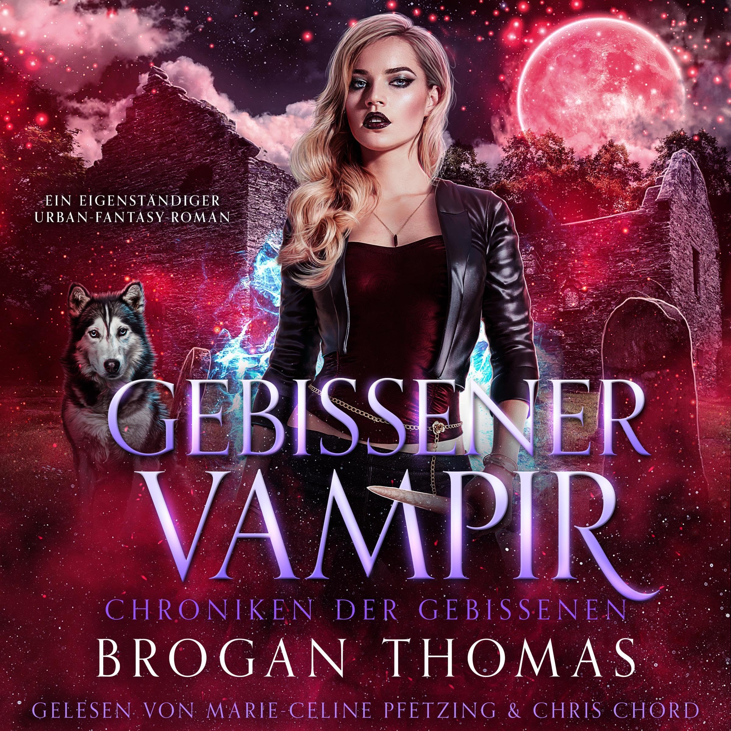 Cover art for Gebissener Vampir: Ein eigenständiger Urban-Fantasy-Roman