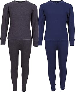 Arctic Hero Boys 2-Pack Thermal Warm Underwear Top and Pant Set - coolthings.us