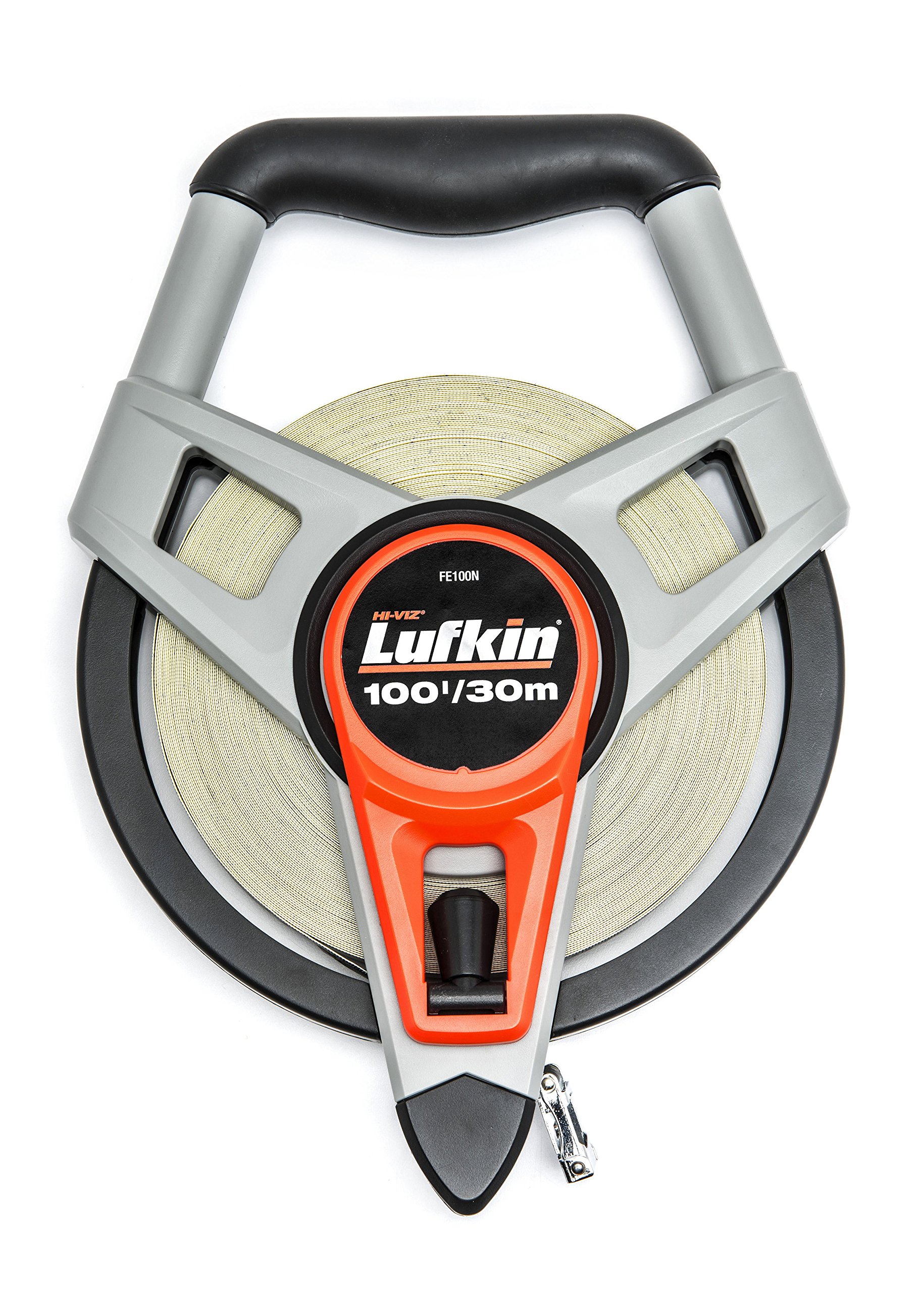 Lufkin fe100 N Hi-Viz naranja cinta métrica de fibra de vidrio, 1/2 "x 100 '