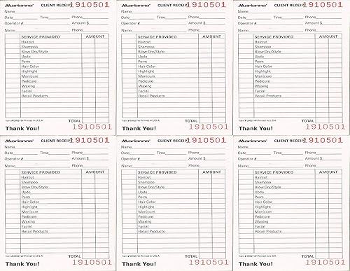 Marianna salón Compruebe almohadillas para orejas bk-08821W X 6