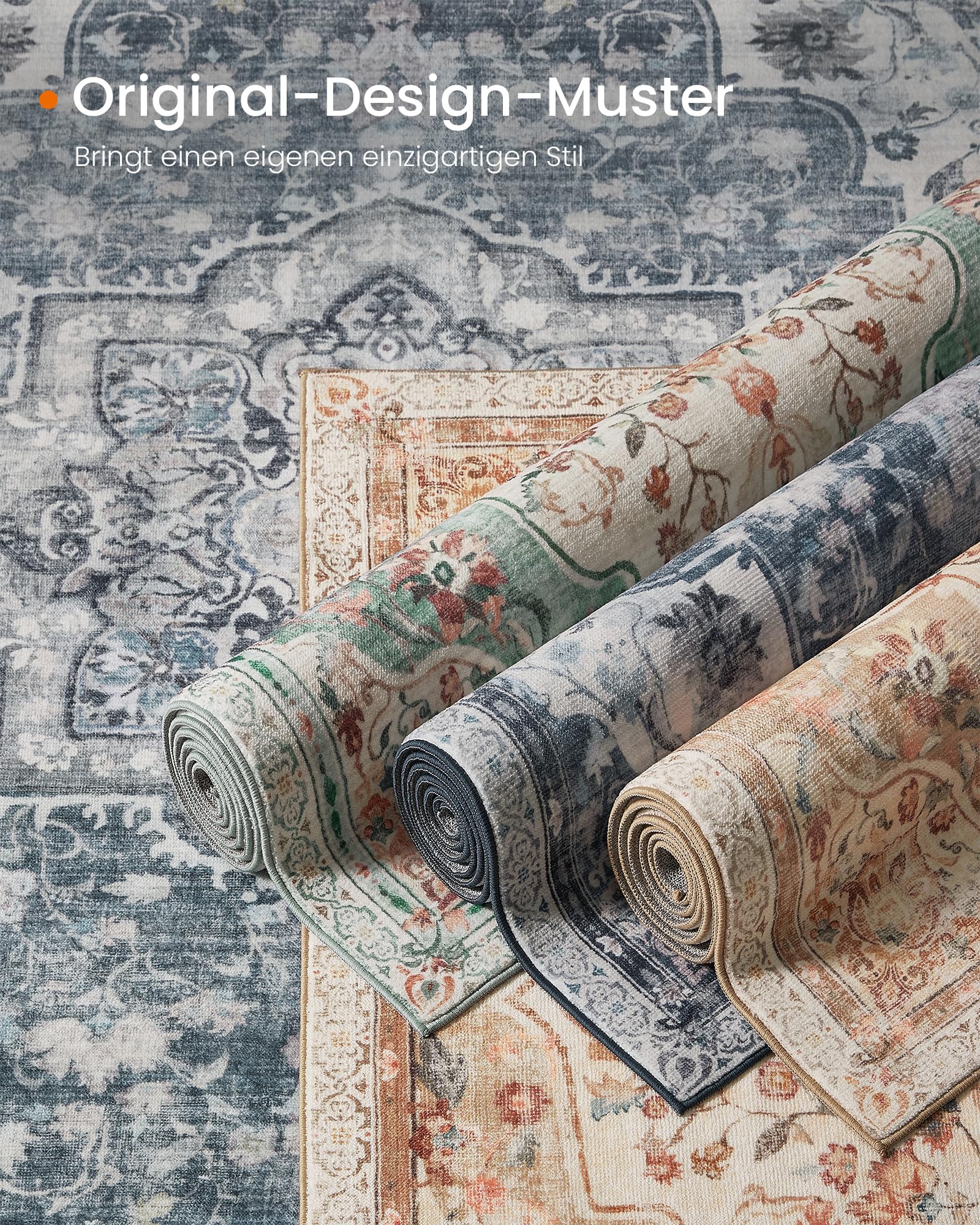 Songmics Home Vintage Teppich – Bild 7
