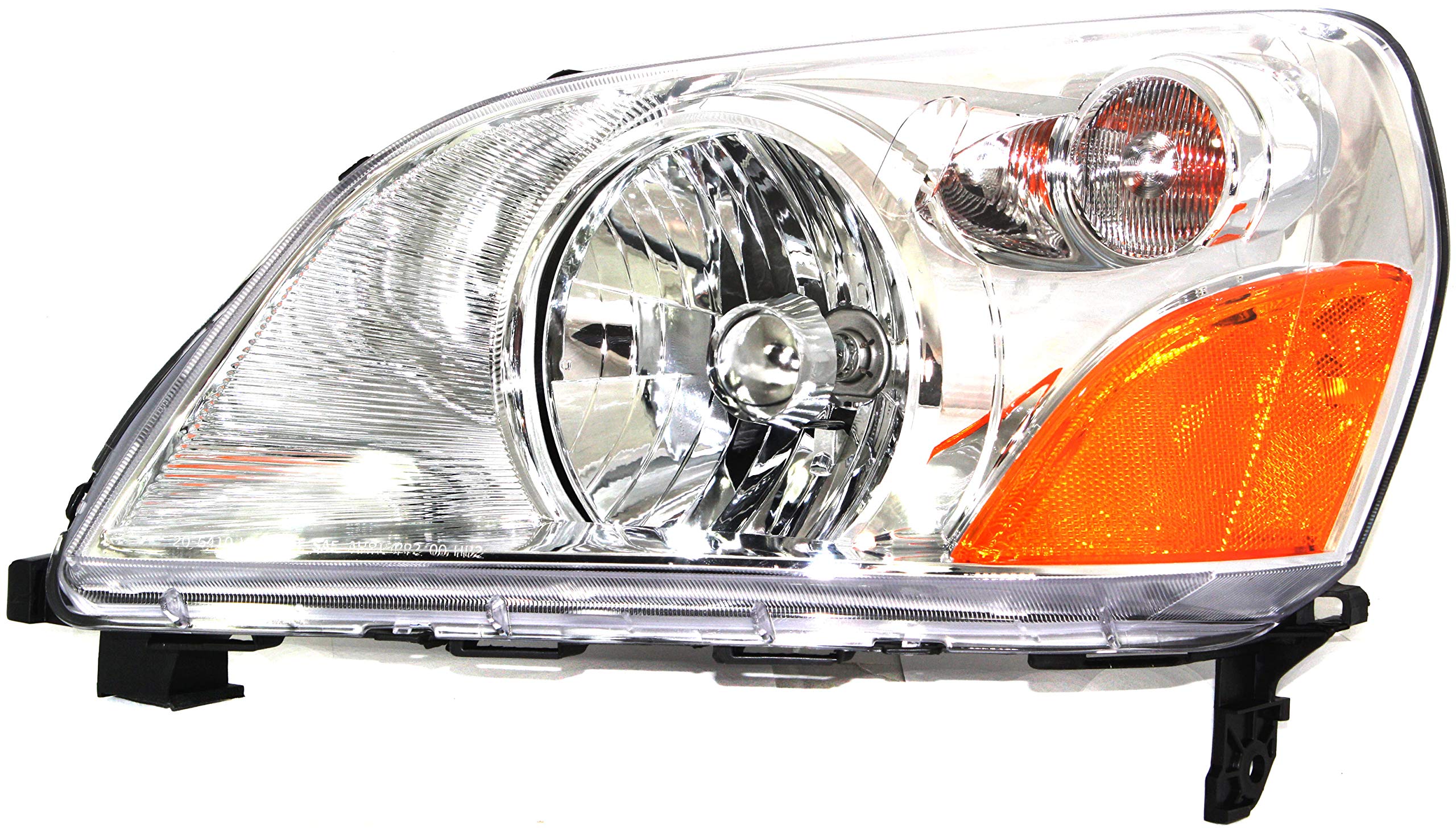 Clear Lens Fog Light Pair For Honda Pilot 2003-2005 – DOT/SAE Certified Halogen Replacement
