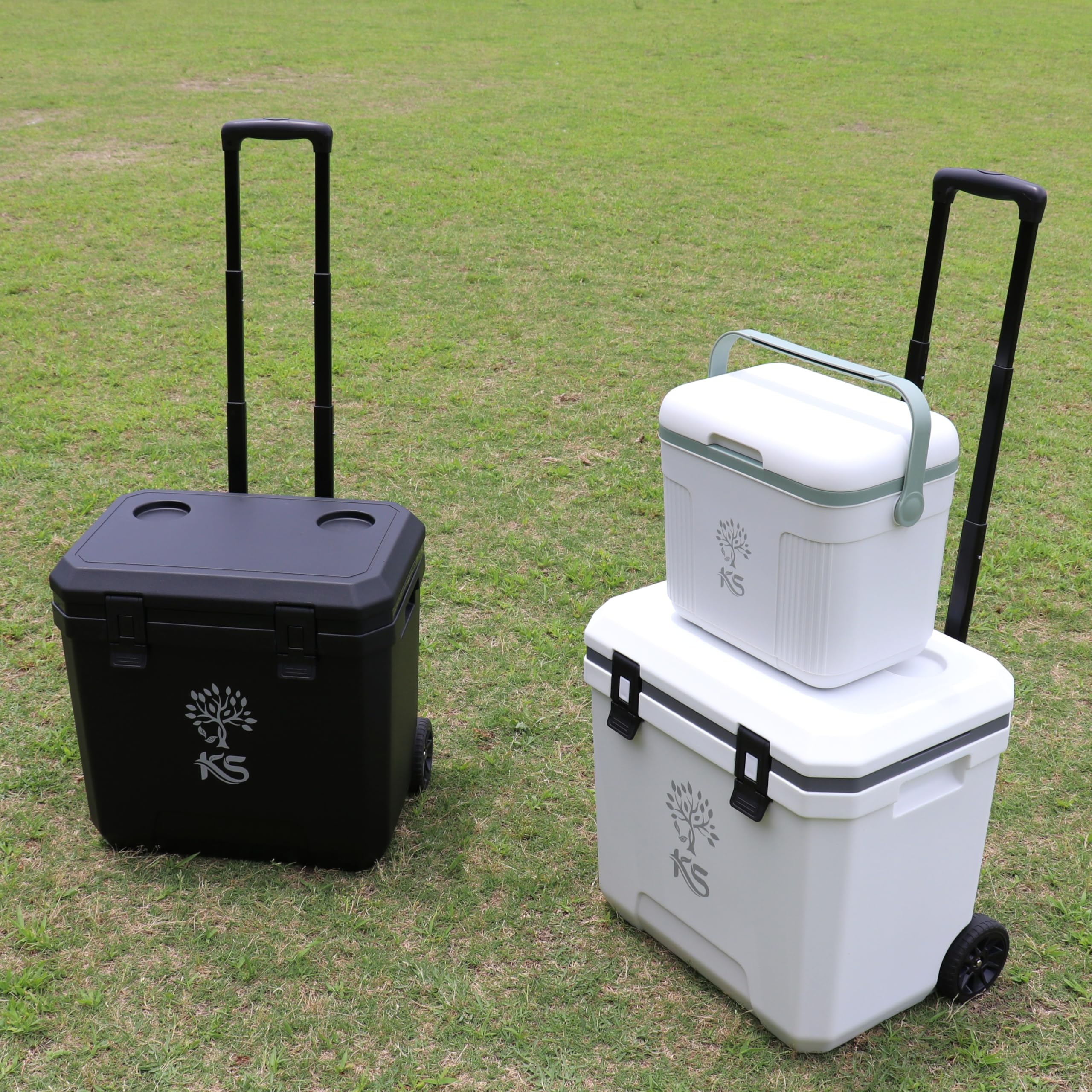 Amazon | 【公式】KS クーラーボックス 大型 36L / 38QT 6面全て断熱 Amazon | 【公式】KS クーラーボックス 大型 36L / 38QT 6面全て断熱