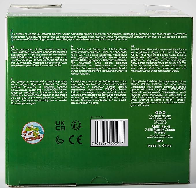 Vulli 7009 Klorofil Crucero Para Ninos De 18 Meses A 5 Anos Multicolor Amazon Es Juguetes Y Juegos