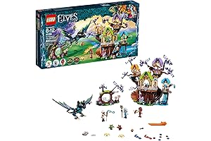LEGO 41196 Elves The Elvenstar Tree Bat Attack Building Kit (883 Pcs)