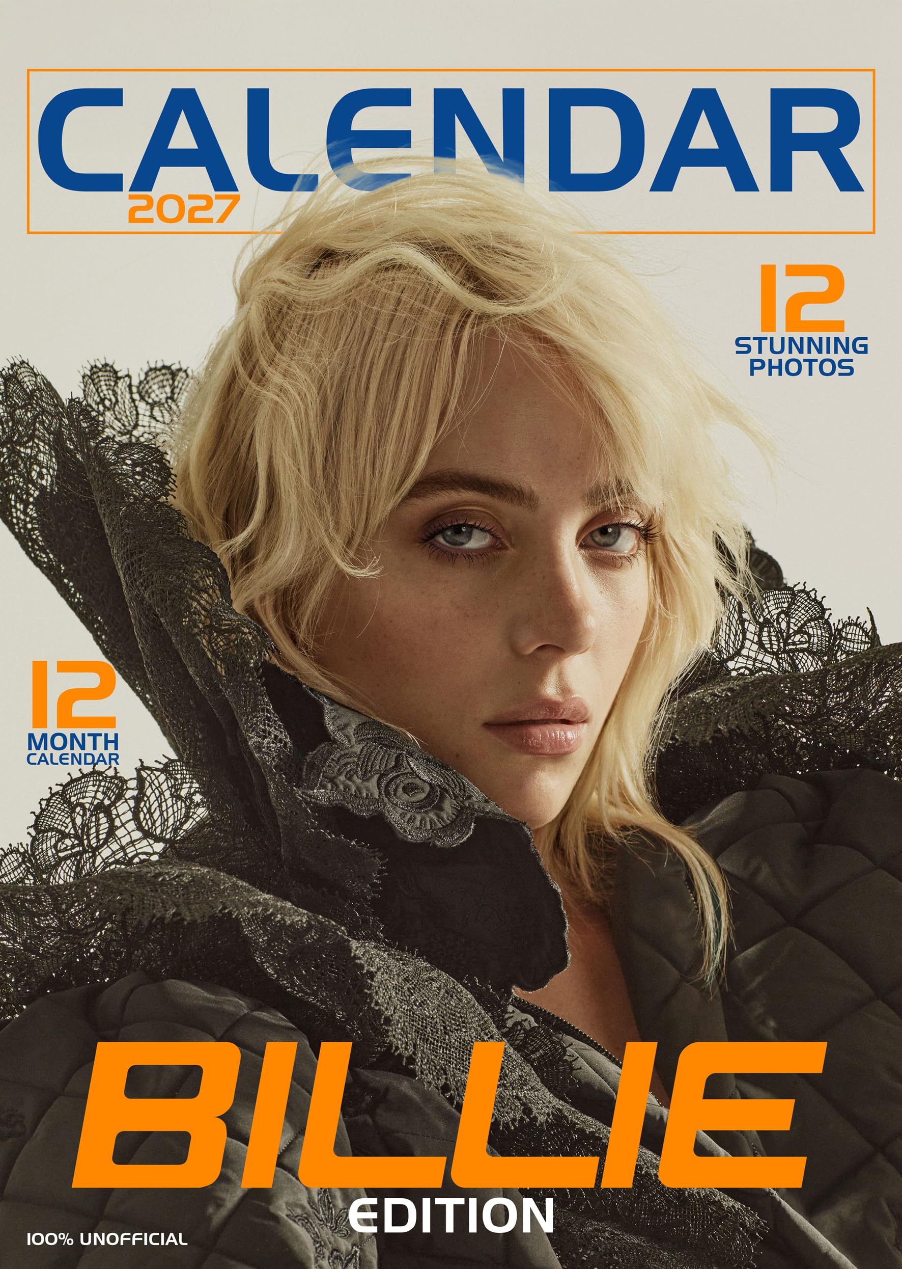 Billie E - A3 Calendar 2027