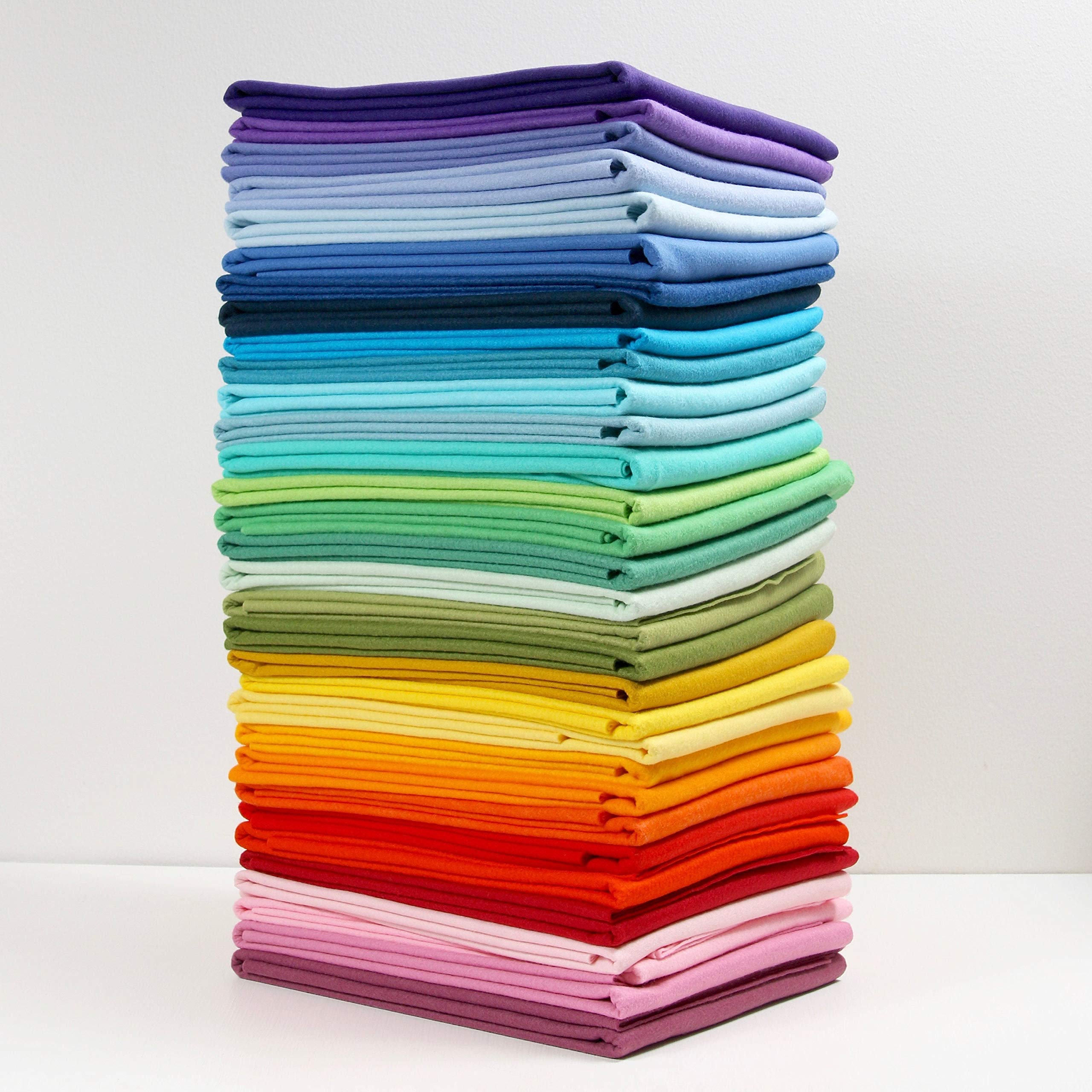 Buy Felt, Wool Felt, Wool Blend Felt, 40 Colors, Felt Yards, Felt