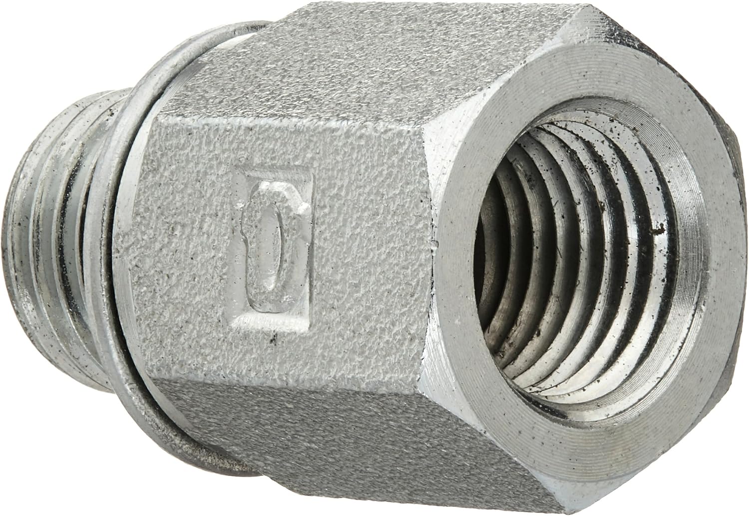 Gates G63120-1404 Male Metric with O Ring to Female Pipe Nptf (Metric Conversion)